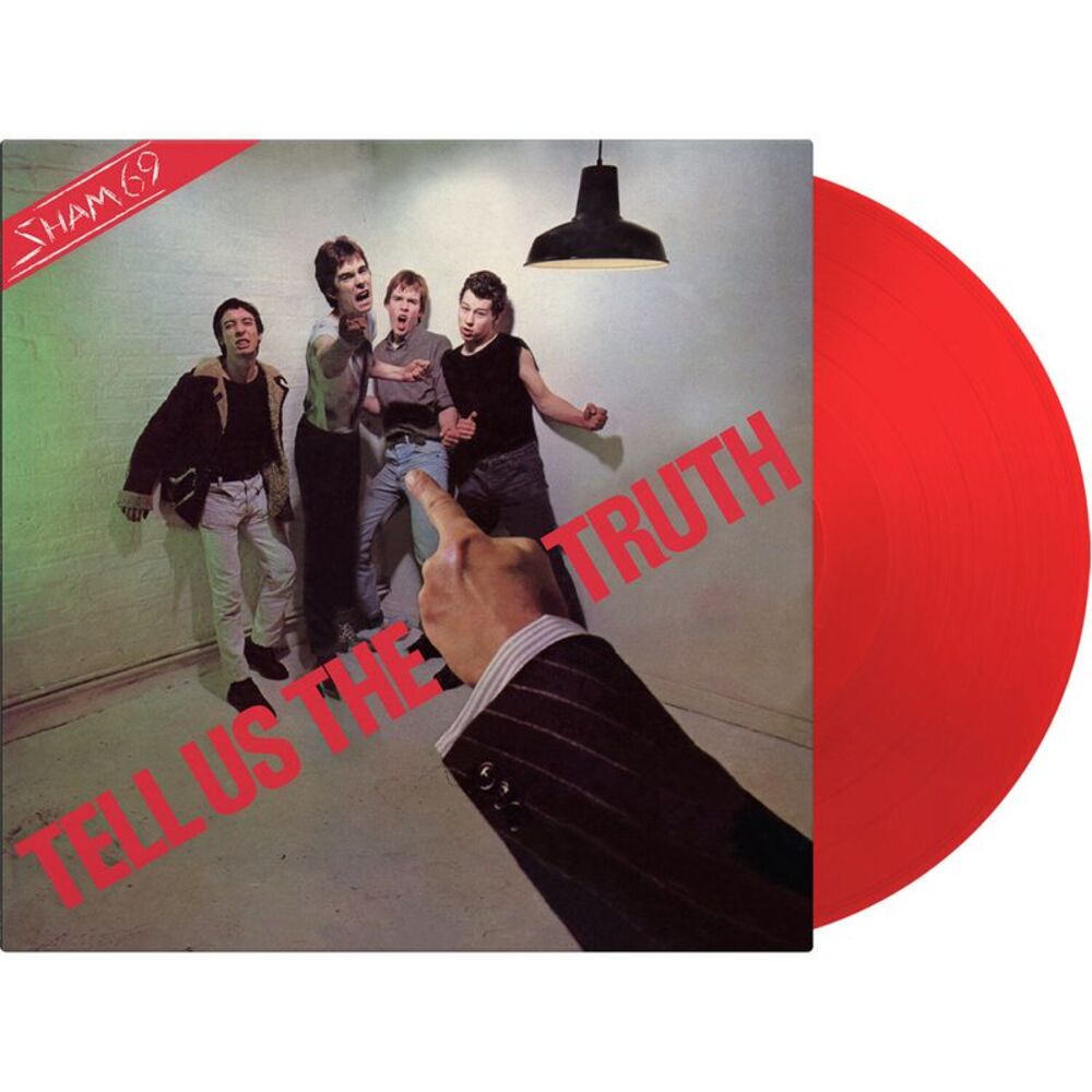 Sham 69 - Tell Us The Truth - Limited 180-Gram Translucent Red Colored Vinyl